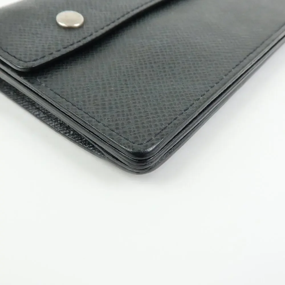 Louis Vuitton Taiga Portefeuille Accordion Wallet Black